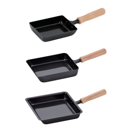 〈千歳〉 鉄木柄玉子焼9.5×15cm