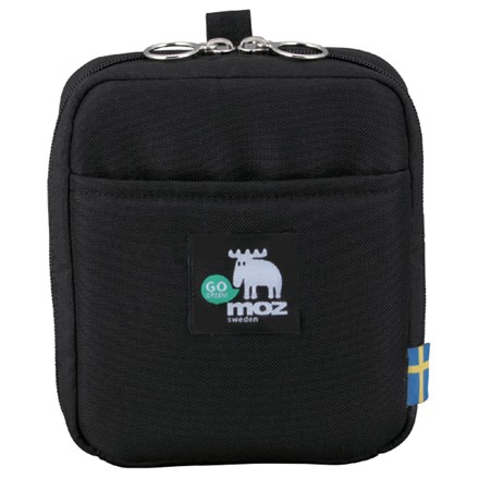 〈ゴー グリーン モズ〉 ポーチ（ブラック）