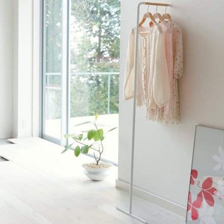 スリムコートハンガー（ホワイト）