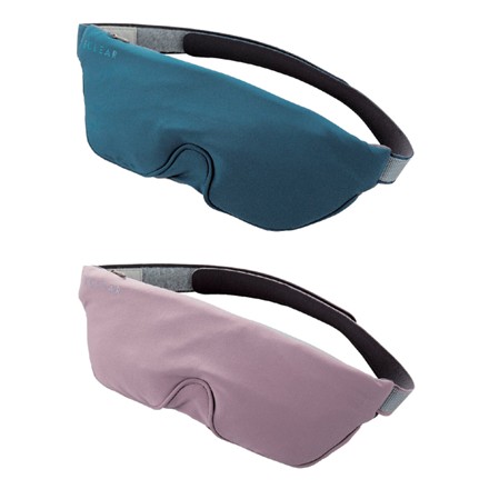 〈エレコム〉 ジェル・ツボアイマスク（ミッドナイトネイビー）