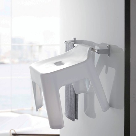 引っ掛け風呂イス（ホワイト）