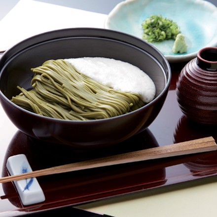 〈東京・浅草むぎとろ〉 浅草むぎとろ とろろ茶そば6食セット