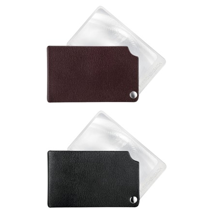 〈エッシェンバッハ〉 携帯型ルーペ ヴィゾポケット 2.5倍（ボルドー）