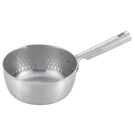 〈ダンチュウ〉 IH対応ステンレス共柄雪平鍋18cm