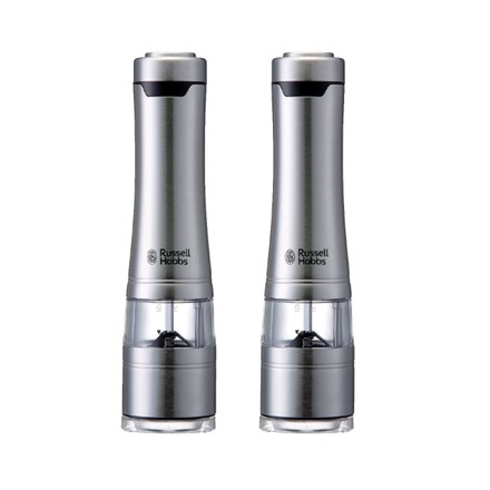 【ラッセルホブス】電動ミル ソルト・ペッパー（2本セット）