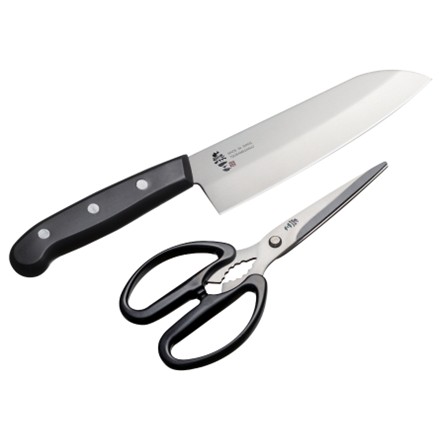 〈燕三〉 ステンレス三徳包丁・キッチンはさみセット