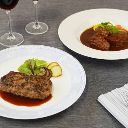 〈ホテルオークラ〉 黒毛和牛のビーフシチューとハンバーグ　計4個入り