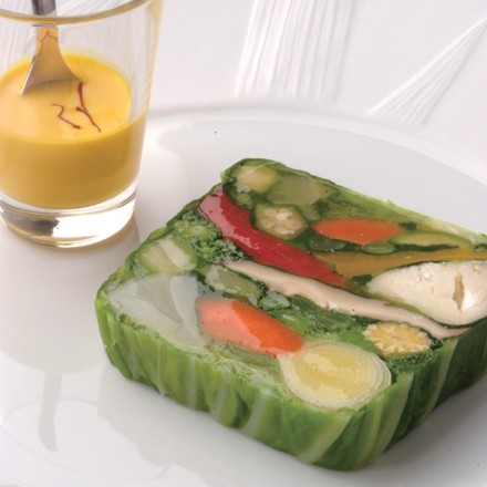 〈東京・レザンファン ギャテ〉 野菜と魚介のフレンチテリーヌセット