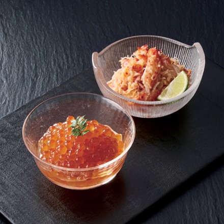 北海道産 いくら、花咲がに