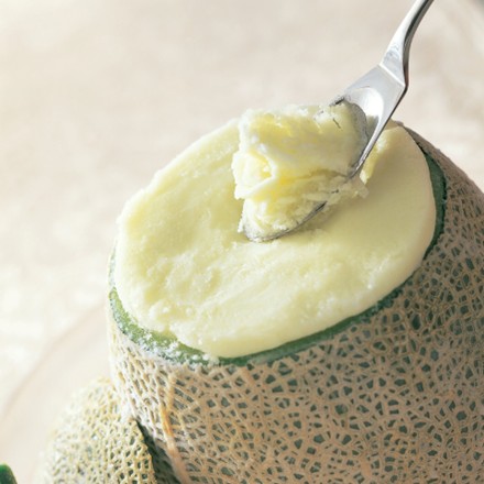 〈東京・京橋千疋屋〉 ロイヤルマスクメロン シャーベット