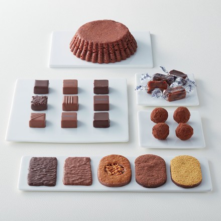 〈ジャン=ポール・エヴァン〉 チョコレート詰合わせ（プティ ボワットゥ スブティル&トリュフ&キャラメル&キト）