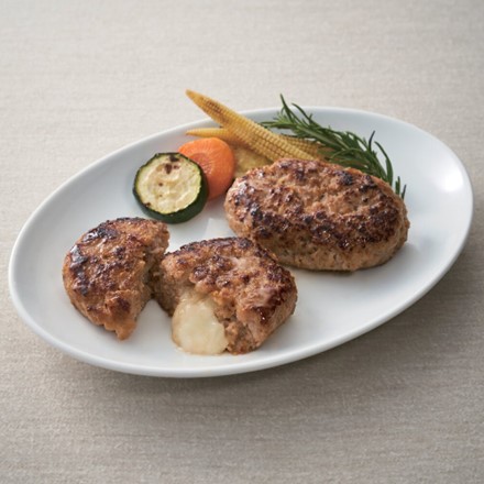 鹿児島県産黒豚生ハンバーグ詰合せ　各12個入り