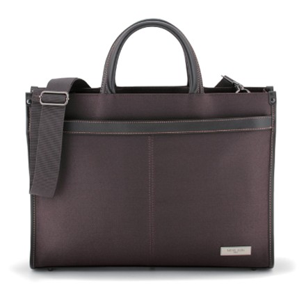 〈ミッシェル クラン〉 ビジネスバッグ（ダークブラウン）
