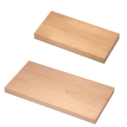 木曽檜 まな板 板目１枚板（24×48×3cm）