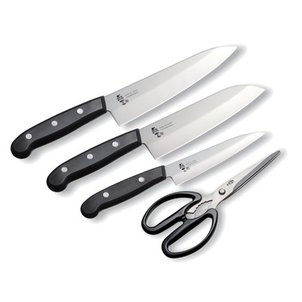 〈燕三〉 ステンレス包丁・キッチンはさみ4点セット