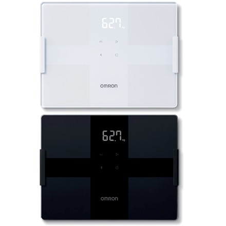〈オムロン〉 体重体組成計（ブラック）　KRD-508T-BK