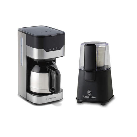 ラッセルホブス グランドリップ８カップ＆グラインダー 7653JP＆7660JP-BK