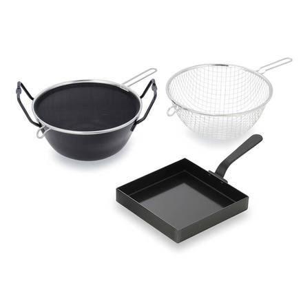 ラバーゼ 揚げ鍋＆玉子焼き器セット 21200440