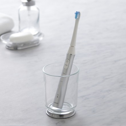 〈オムロン〉 音波式電動歯ブラシ　HT-B322-SL