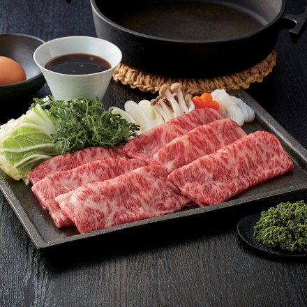 〈京都・京都治兵衛良治〉京都牛と花山椒のすき焼き