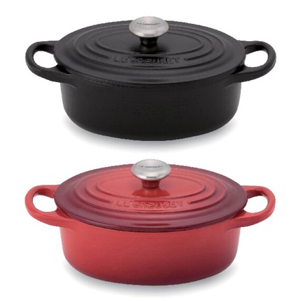 【新品】ルクルーゼ ココット オーバル cerise セリーズ レッド 17cm Amazon｜ル・クルーゼ(Le Creuset) 鋳物 ホーロー 鍋ココット