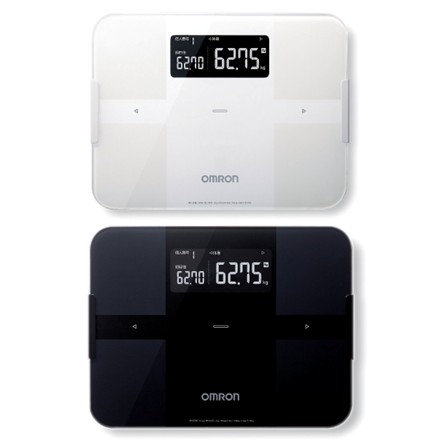 〈オムロン〉 体重体組成計 カラダスキャン（ホワイト）　KRD-608T2-W