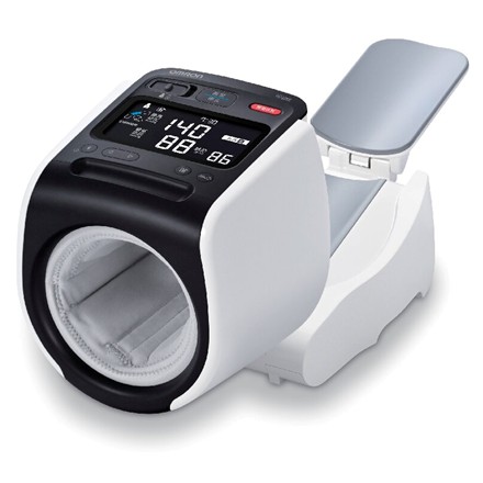 〈オムロン〉 上腕式血圧計　HCR-1902T2