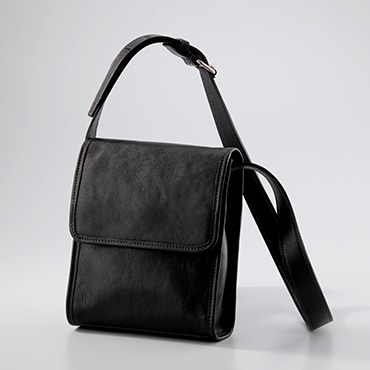 ソメスサドル ハクニーショルダーバッグ ブラック