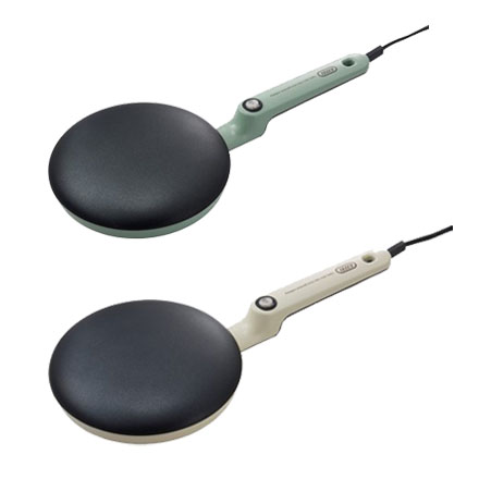 【Toffy】クレープメーカー　ペールアクア