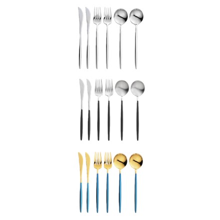 ポルト デザートセット6pc(金メッキ)