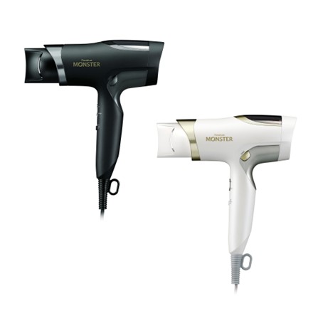 〈コイズミ〉BLDCダブルファンドライヤー　ホワイト