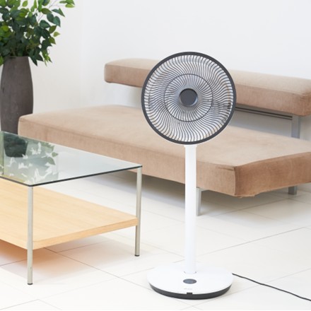 〈duux〉 Whisper Flex Touch リビングファン ホワイト