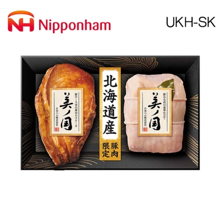 北海道 プレミアム 美ノ国 ＵＫＨ－ＳＫ 豚ロース肉の厚切りステーキ255g、豚もも肉の香草仕立て304g