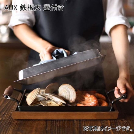 鉄板大 角蓋付き