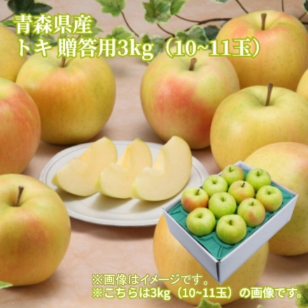 青森県産 トキ 贈答用3ｋｇ（10～11玉） 送料込み