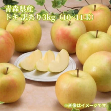 青森県産 トキ 訳あり3ｋｇ（10～11玉） 送料込み