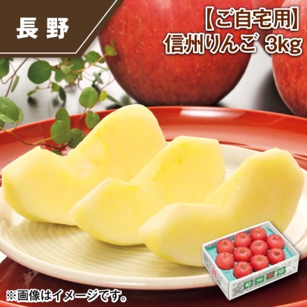 ご自宅用 信州りんご 3ｋｇ
