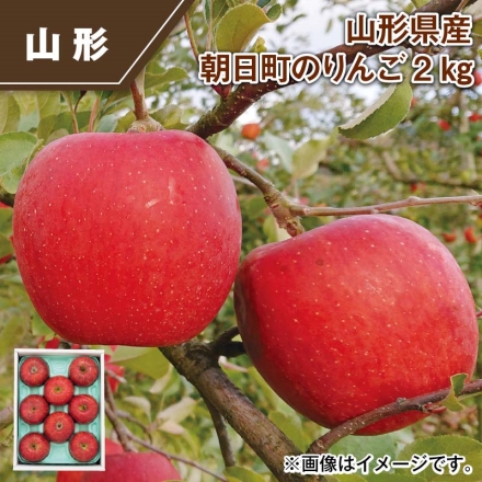 山形県産 朝日町のりんご2ｋｇ
