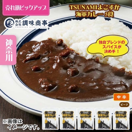 ＴＳＵＮＡＭＩ よこすか海軍カレー 5食