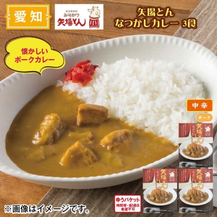 矢場とん なつかしカレー 3食