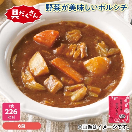 野菜が美味しいボルシチ 240g×6