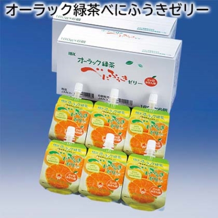 オーラック緑茶べにふうきゼリー （180g×6）×2