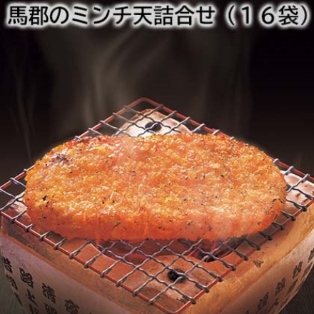 馬郡のミンチ天詰合せ（16袋）