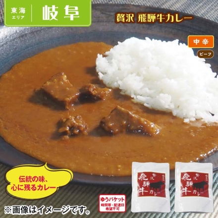 贅沢 飛騨牛カレー 180g×2