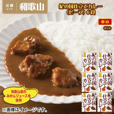 紀の国仕立てカレー（ビーフ）6食