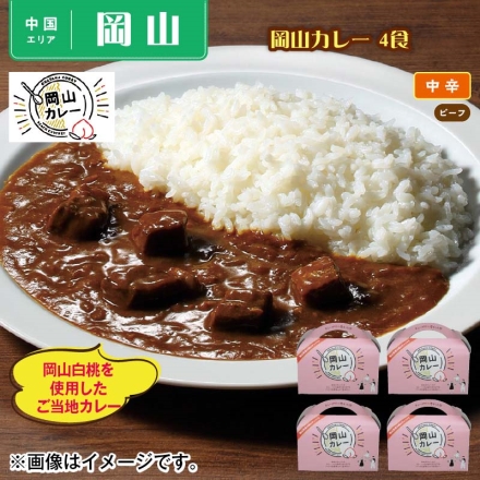 岡山カレー 4食