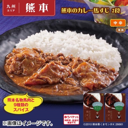 熊本のカレー馬すじ 2食