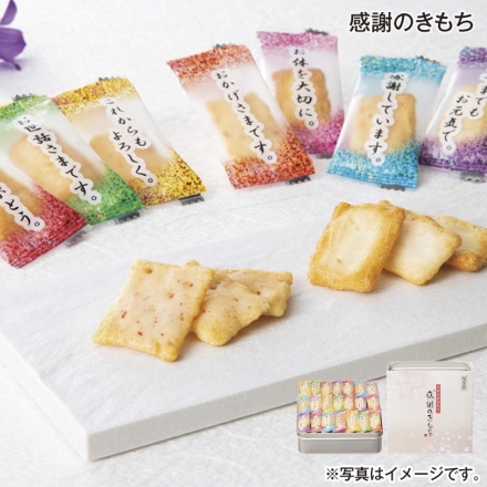 感謝のきもち 220g（個装紙込：海老マヨ味、胡麻サラダ味） 送料込み