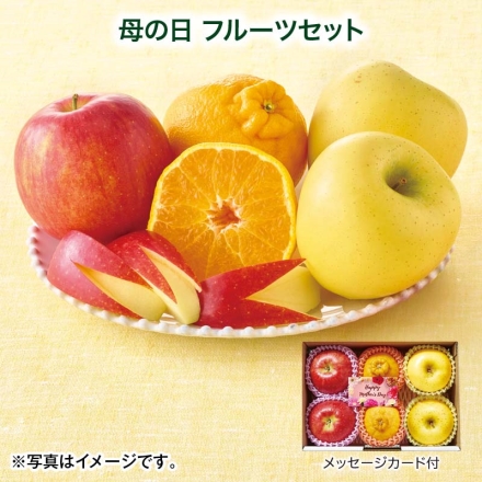 母の日 フルーツセット ふじ・不知火・シナノゴールド 各270g×2 母の日 送料込み