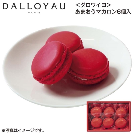 ＜ダロワイヨ＞あまおうマカロン6個入